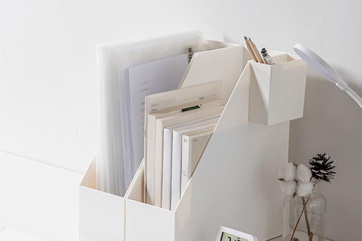 심플 멀티 책꽂이 펜홀더 북엔드 파일꽂이 책상정리함