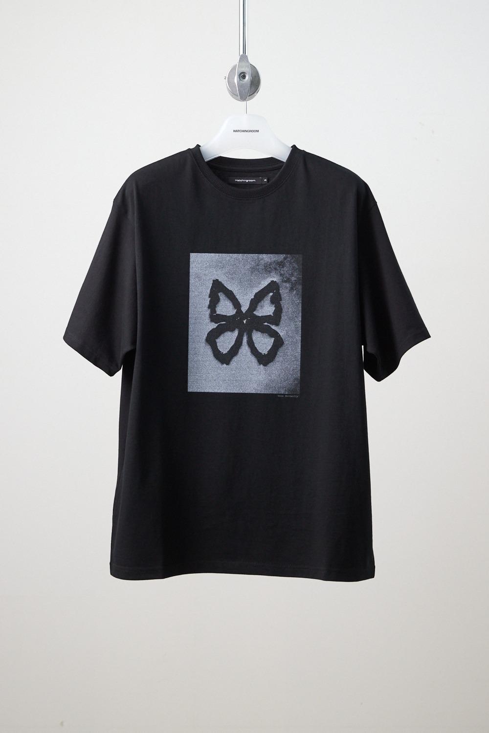 Bone Butterfly Tee Black (2nd Restock)