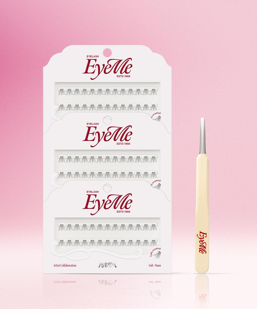 피카소 [피카소] 아이미X상은언니 쏙쏙 가닥 속눈썹 3 SET (+ 미니 라운드팁 트위저)