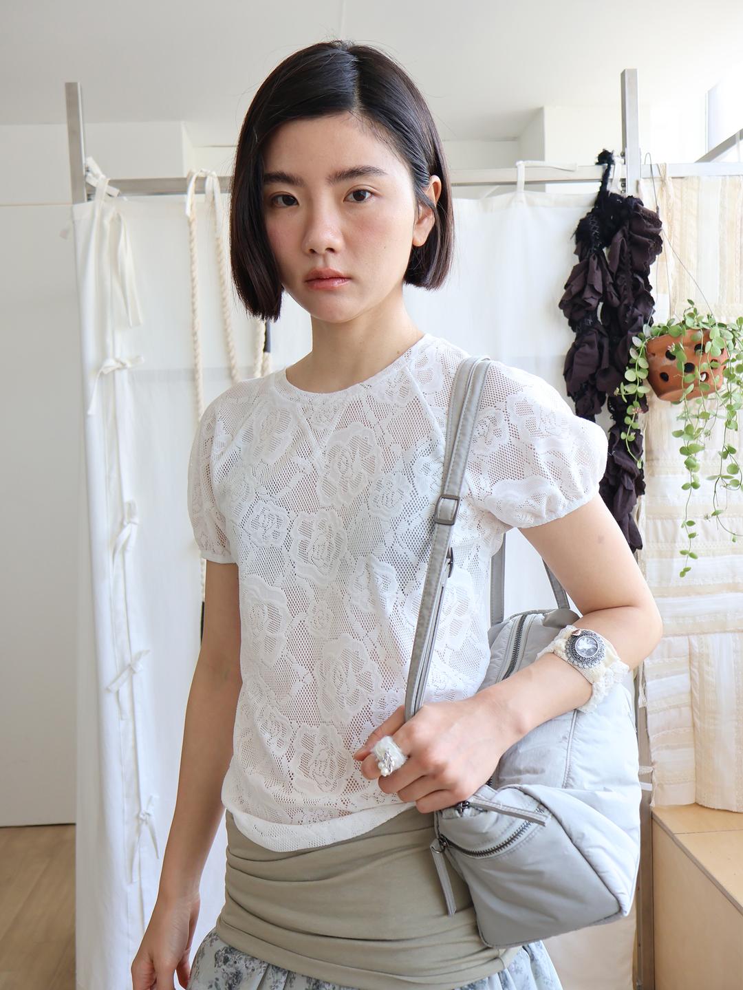 ROSY PUNCHING T-SHIRT WHITE