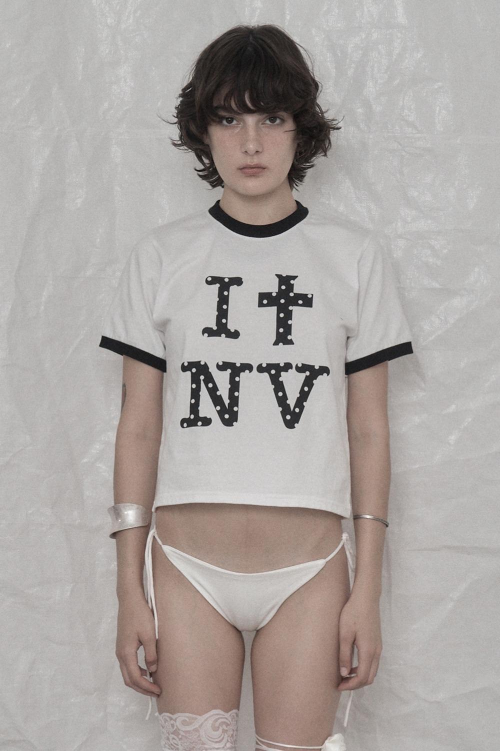 DOT LOGO I LOVE T-SHIRT WHITE