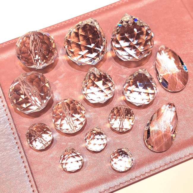 크리스탈 글래스 다양한 모양 모음