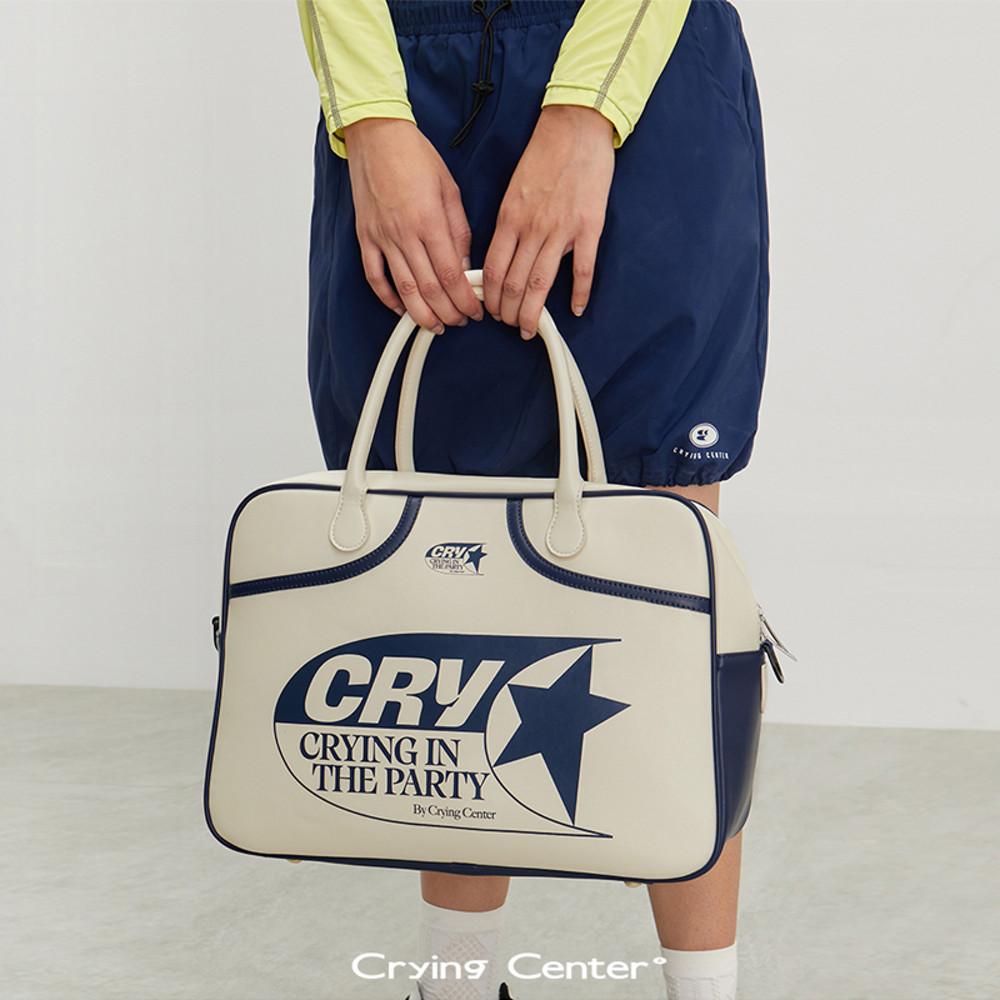 CRYINGCENTER 크라잉센터 레트로 스포츠 가방 크로스 메신저백 레더 가죽 토트백