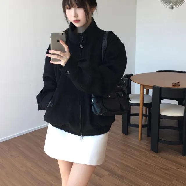 텐즈 스웨이드 jk (2color)