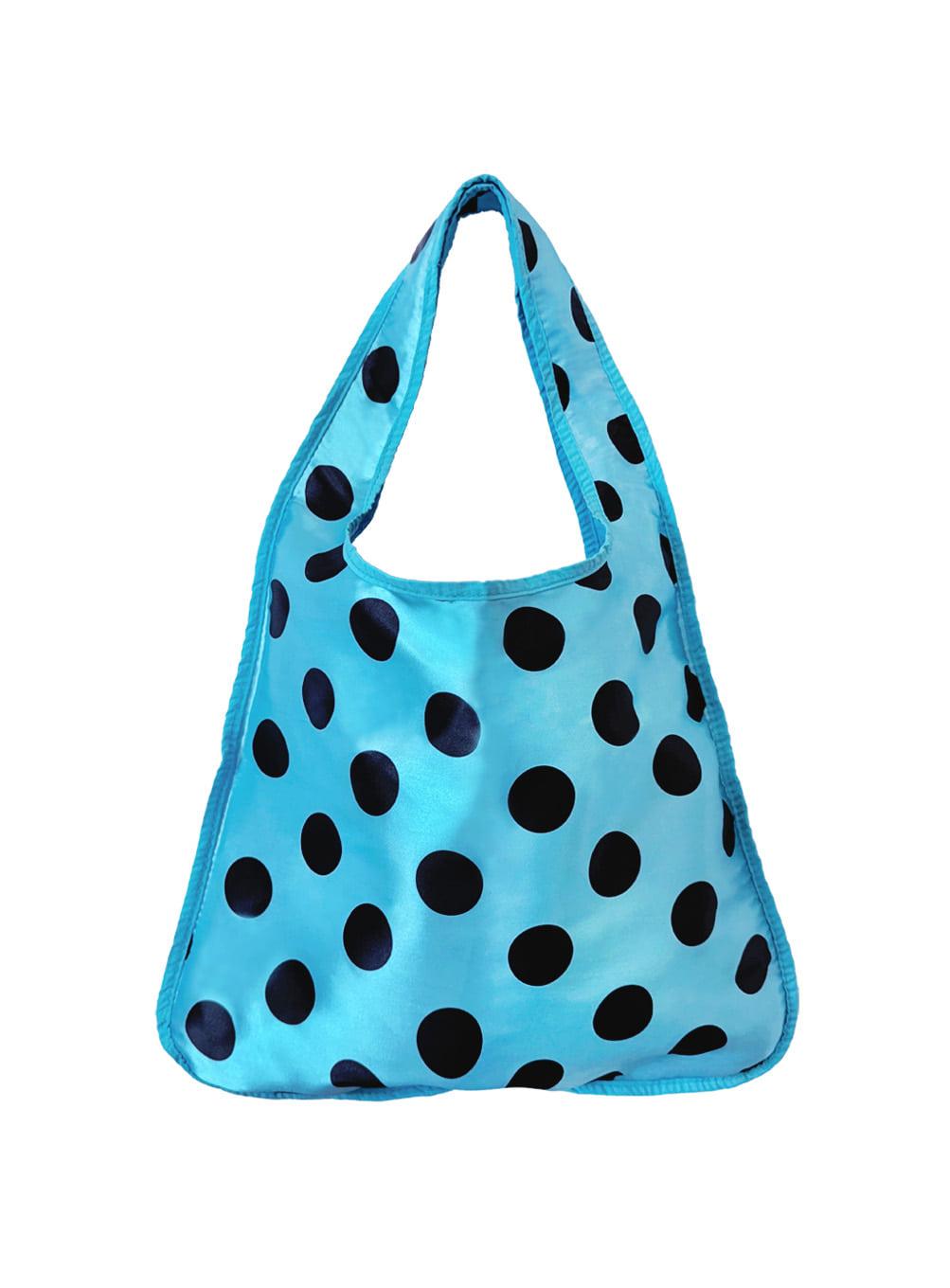 [7/15 재입고 예정] Nylon Reversible Dot Blue Bag