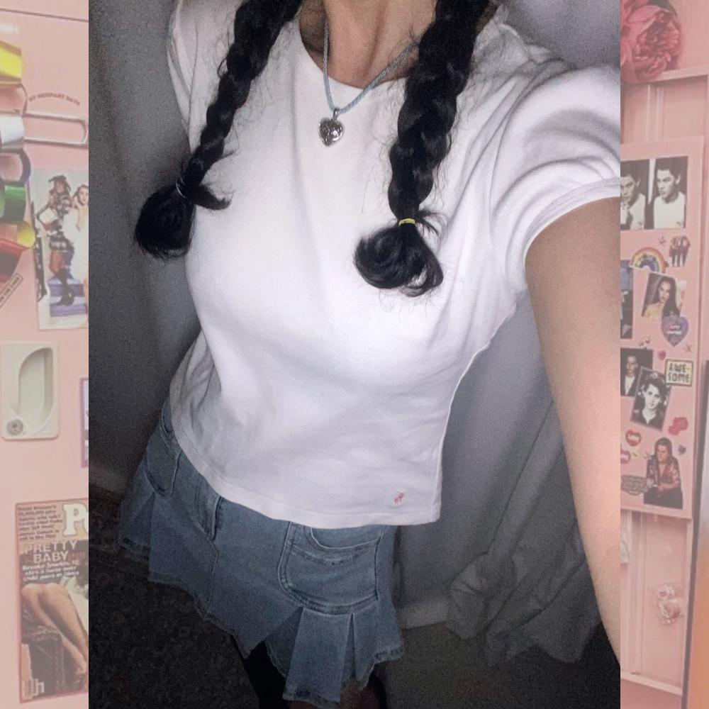 [중고]폴로 랄프로렌 화이트 반팔 티셔츠