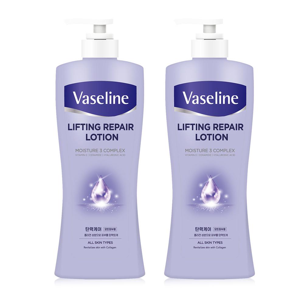 바세린 로션 리프팅리페어 450ml 2개