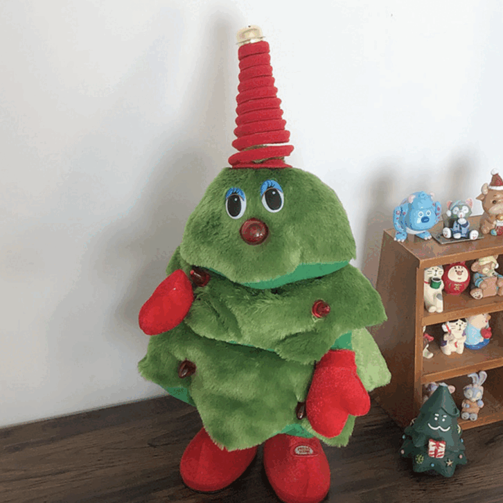 [hot아이템] 춤추는 크리스마스 트리 인형 3종 성탄절 파티 소품
