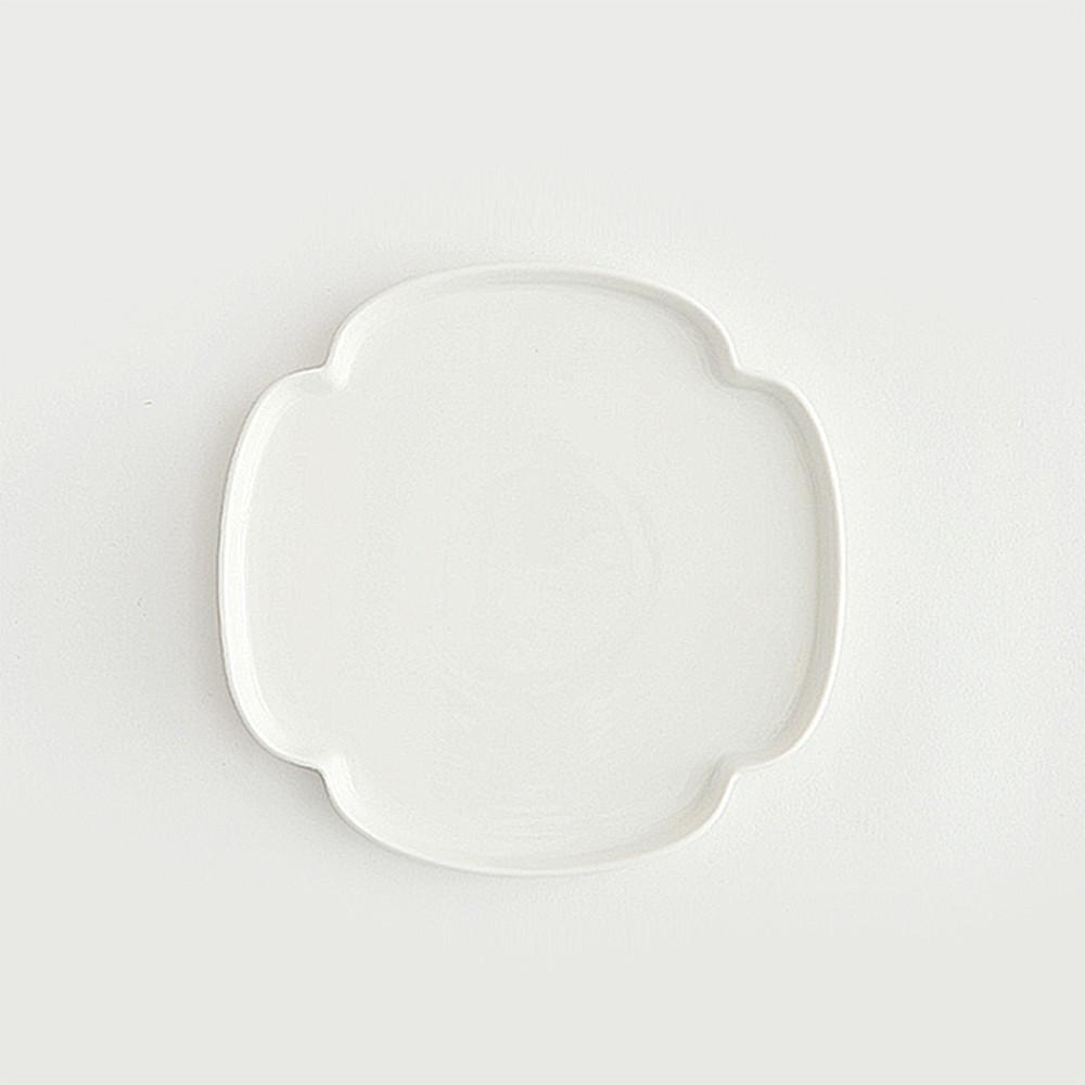 플라워 티페어링 접시 나눔접시 앞접시 다과 플레이팅