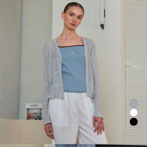 쥬시쥬디 여성용 변형 스카시 가디건 JZKT326B