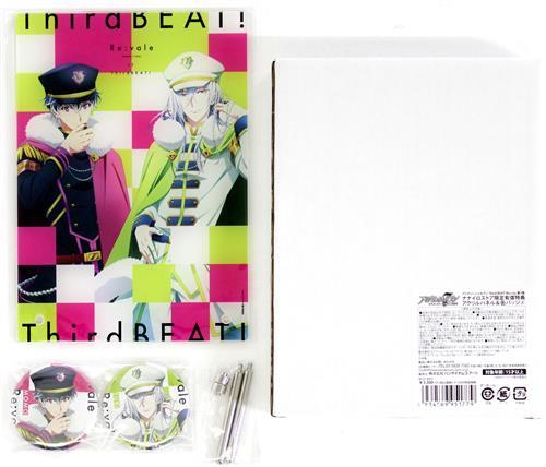 アイドリッシュセブン Third BEAT! アクリルパネル&缶バッジ 3 百&千 【ナナイロストア限定版 BD3巻内容物】