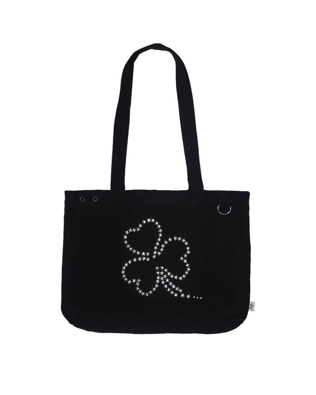 Star clover tote bag