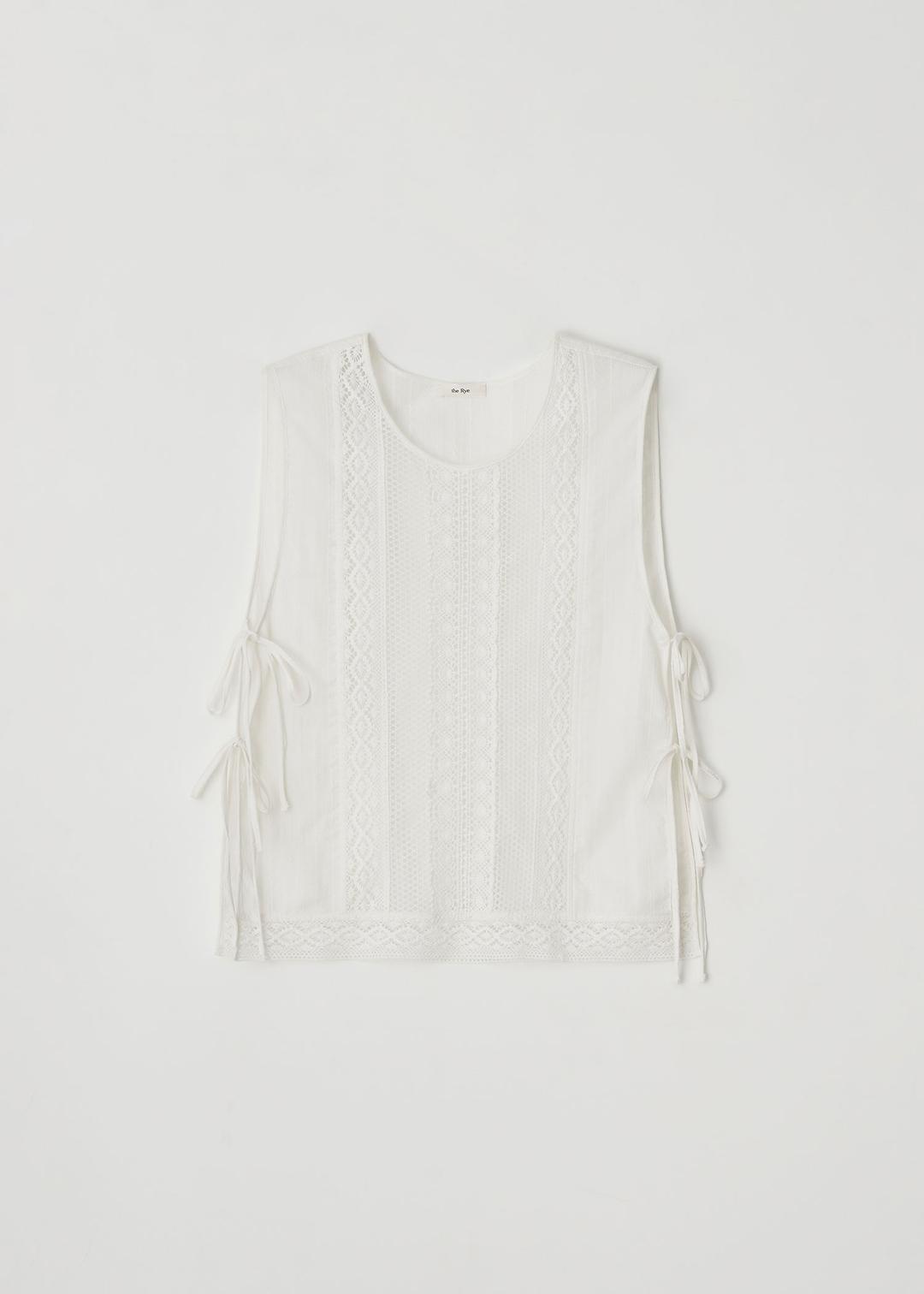 Lace String Sleeveless(Ivory)