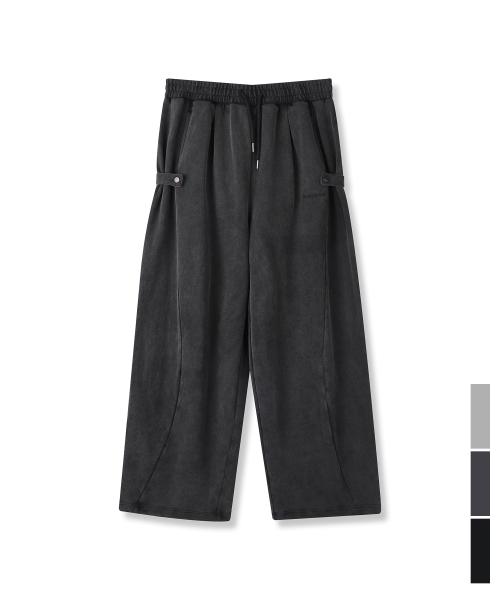 Snap Fit Relax Pants_3Colors