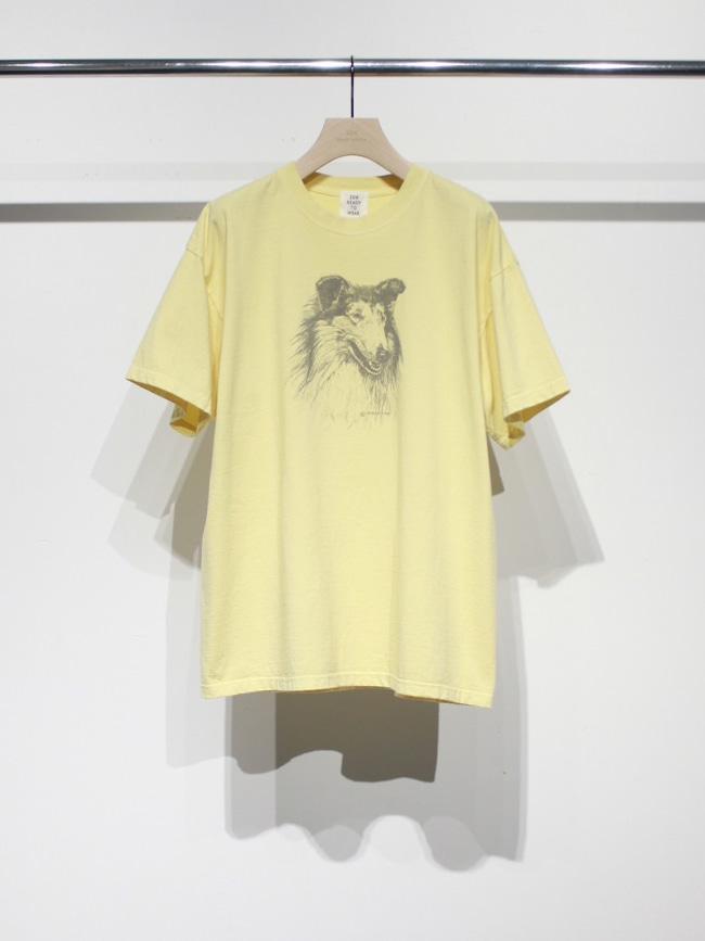 소이_ H/S T Shirts "The Dog\" [YELLOW]