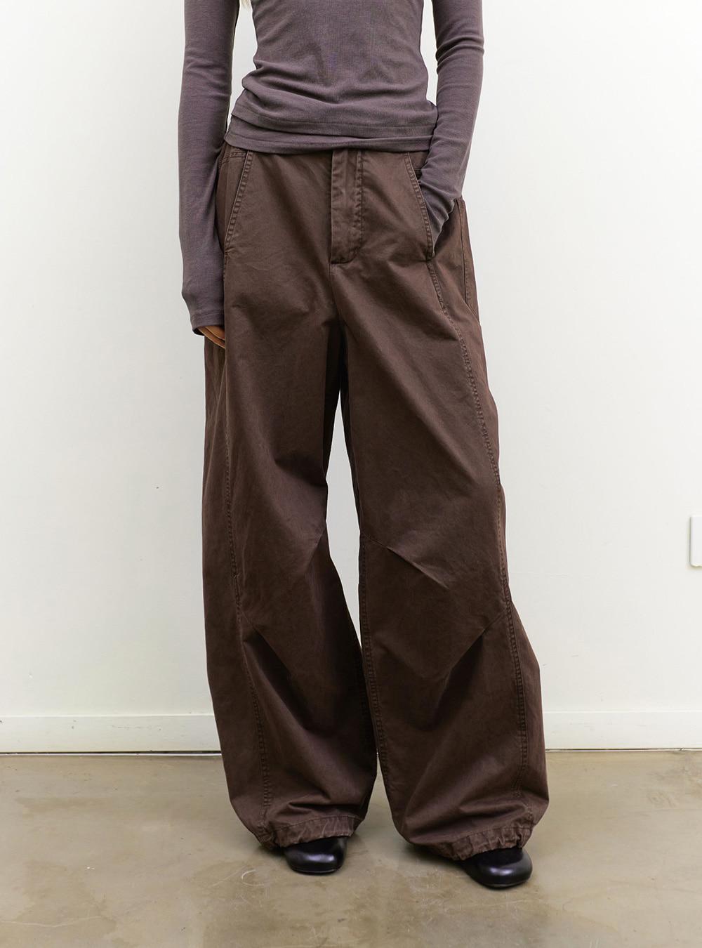 Structured Cut Workwear Casual Pants