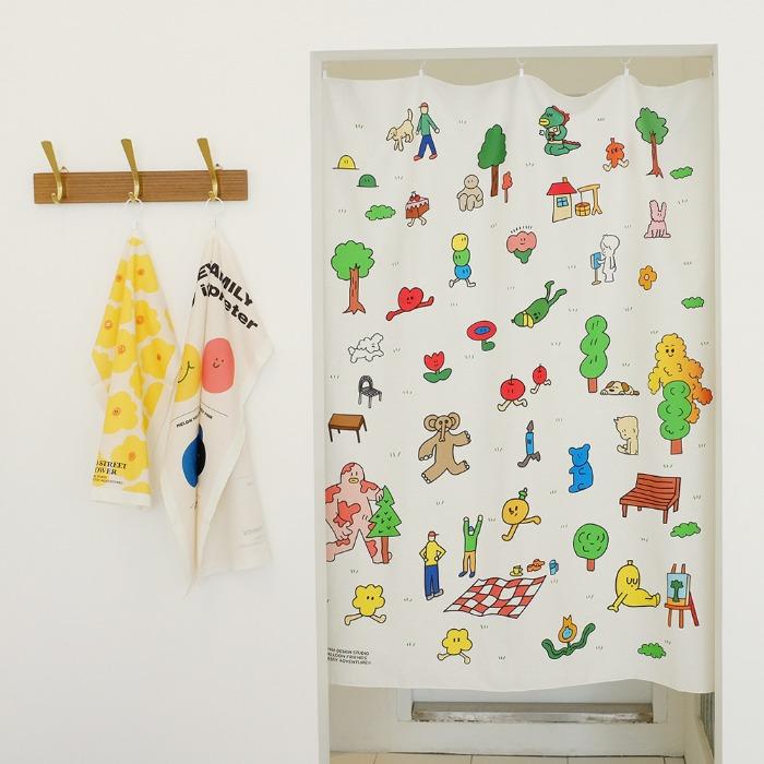 THINGS Deep breath 패브릭 포스터 바란스 1000x1350mm