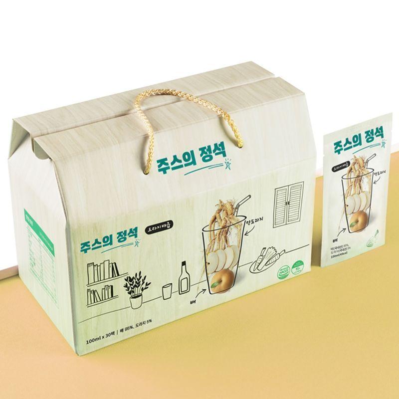 주스의정석 진한 도라지배즙 물넣지 않고 배 착즙액으로 우려낸 도라지 100ml x 30팩