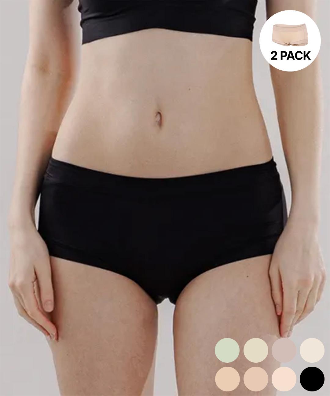슬림9 [2 PACK][신상컬러🎉/9color] 네모팬티 숏