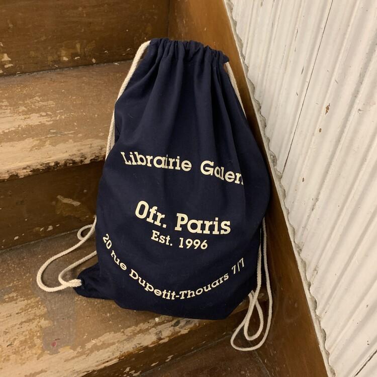 0fr. String Bag - Navy - Ivory