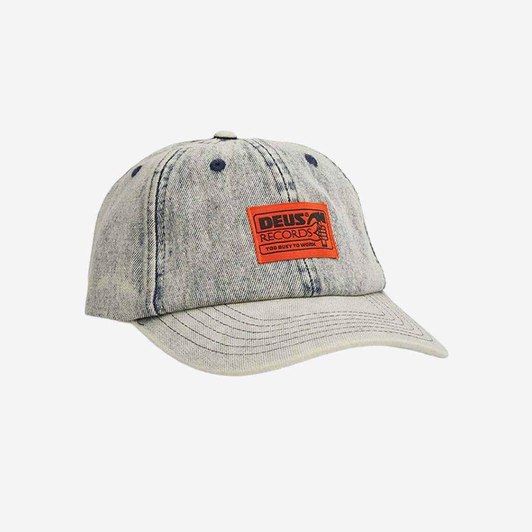Deus Ex Machina Ortiz Denim Cap Light Blue