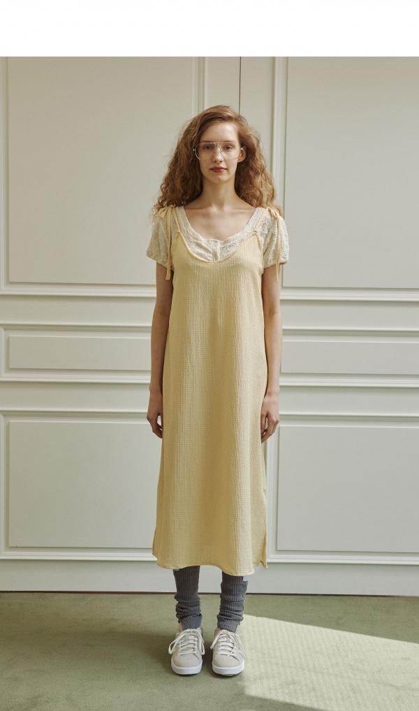 Elin long dress (yellow)