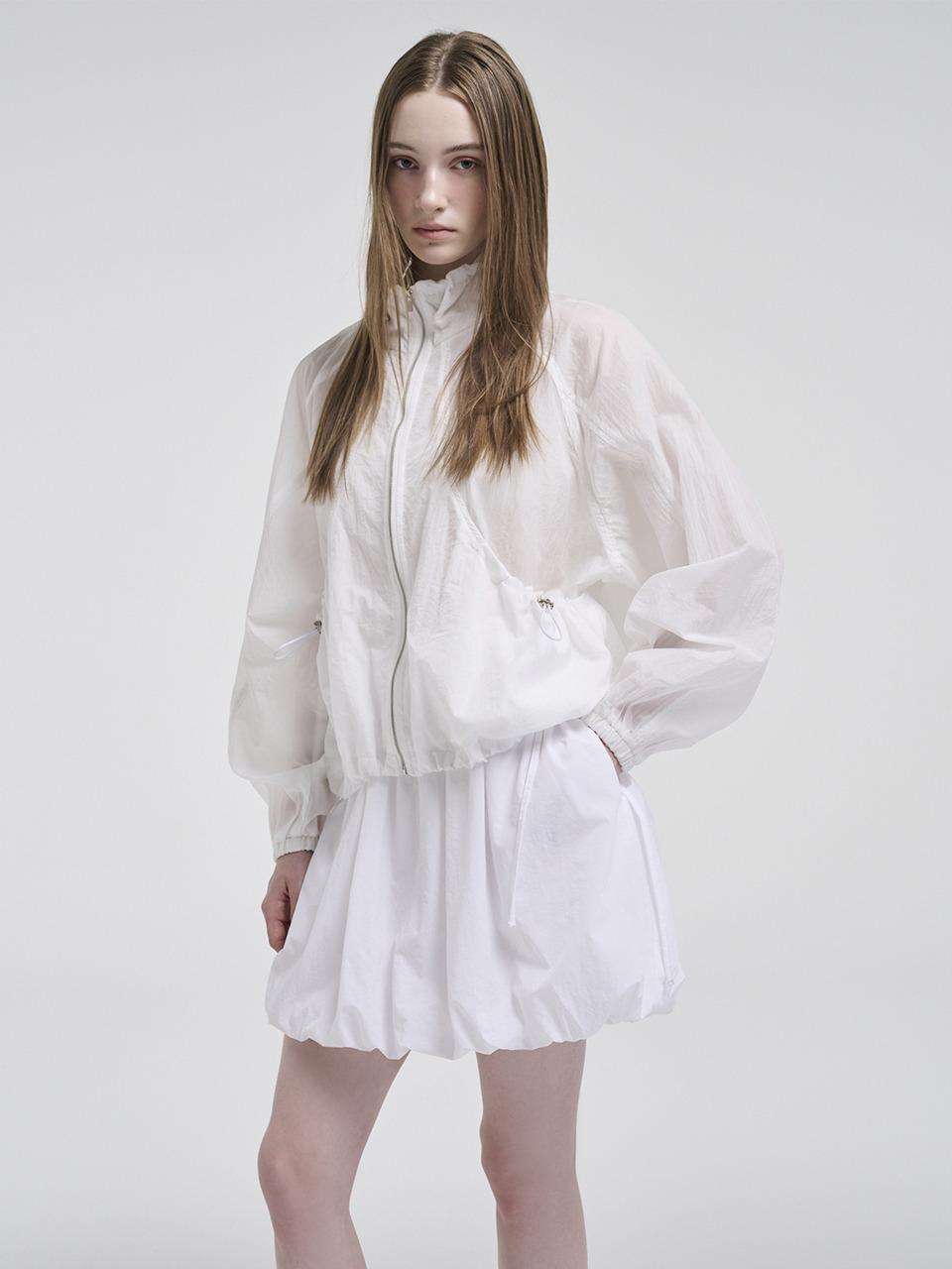 [5/20 예약배송] Volume Pocket Wind Jumper, White