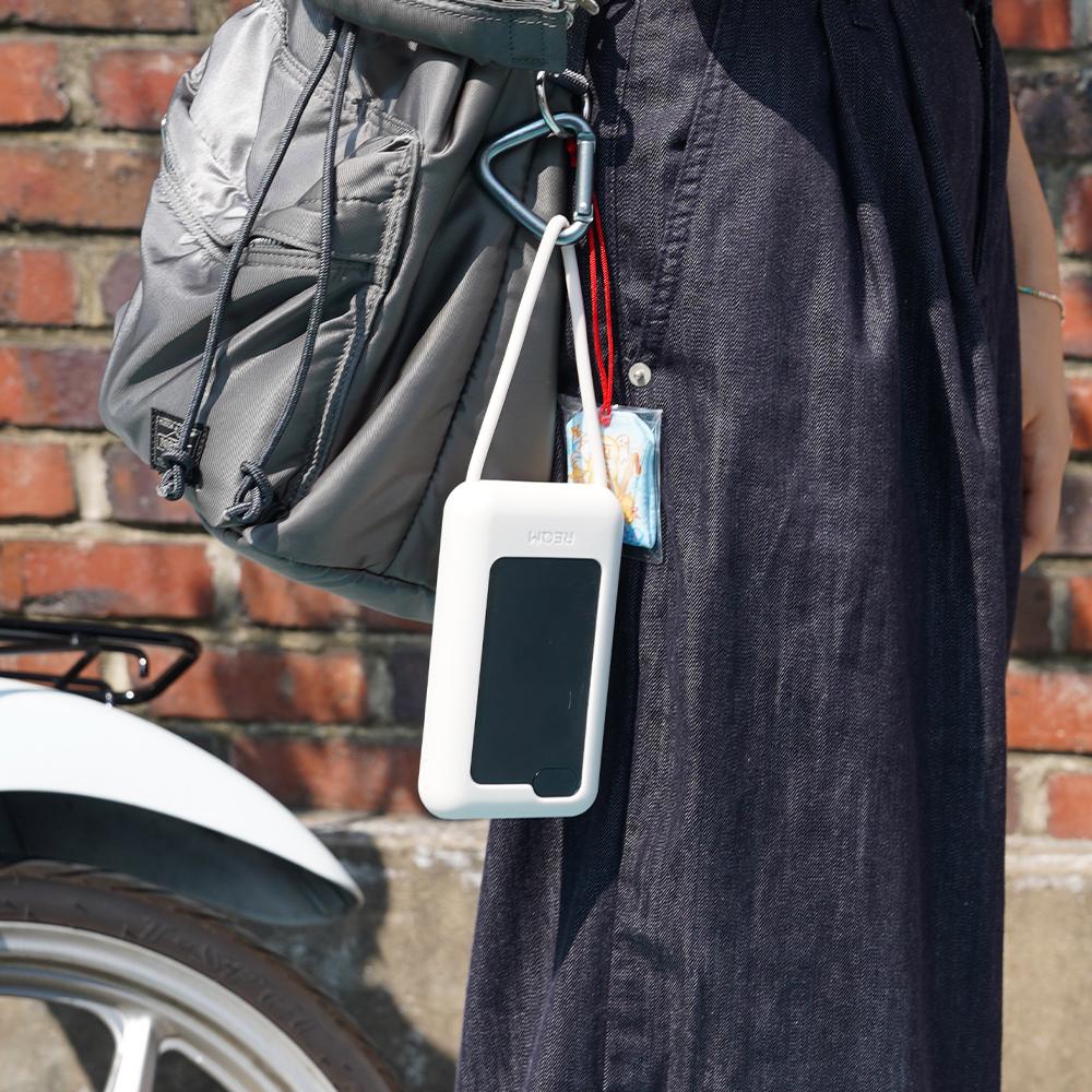 리큐엠 [신규컬러 출시🍅] 리큐엠 20W 고속충전 LCD잔량표시 20000mAh대용량 보조배터리 QP2000C