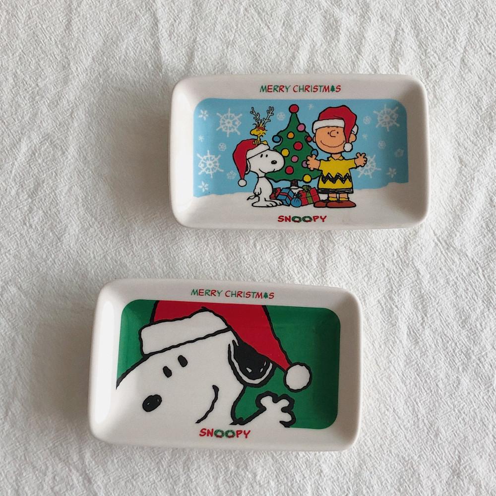스누피 크리스마스 찬기 | 그릇 접시 소스기