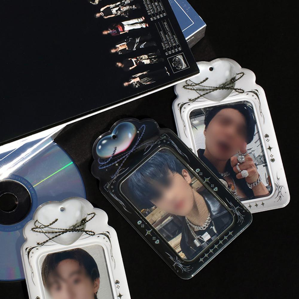 러버스 포토카드 홀더 포카홀더 에폭시 말랑 키링