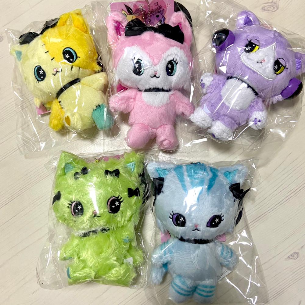 산리오 비트캣츠 인형 키링