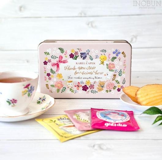 카렐 차펙 티백 10 Tea lover 틴 케이스 티백 10종