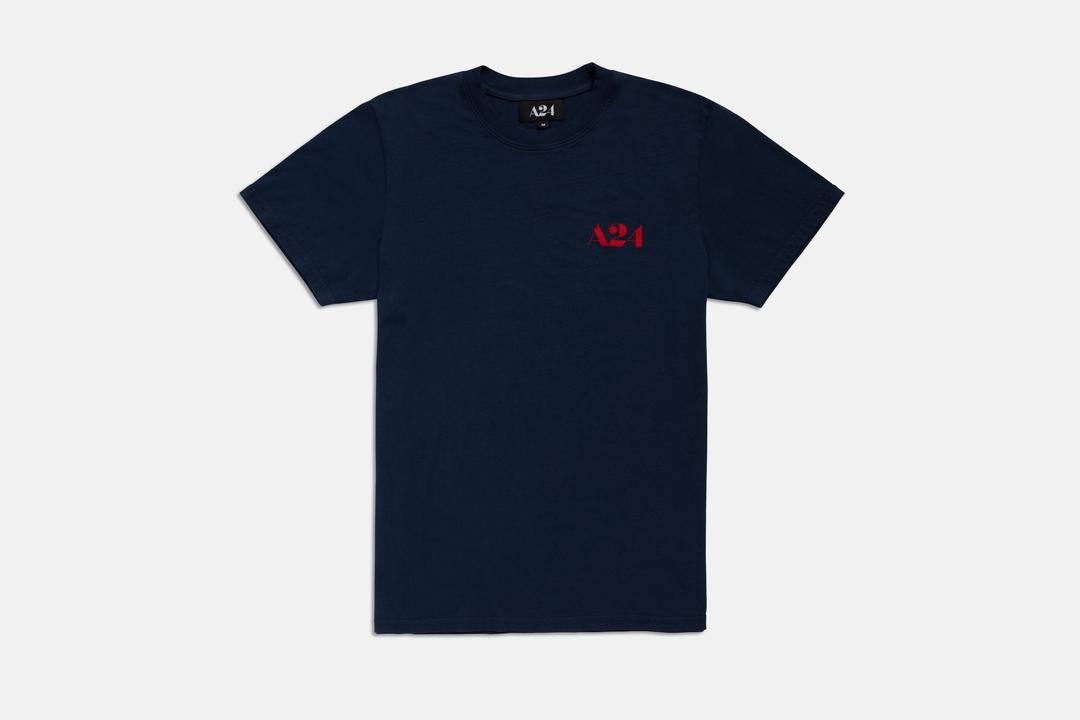 Navy Logo Tee - S