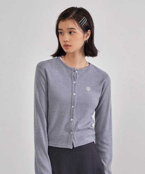 앙고라 슬림핏 가디건 [스카이블루]