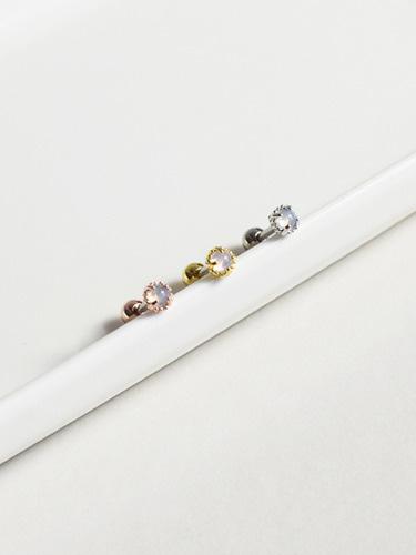 [써지컬스틸] 클리어볼 바벨 피어싱