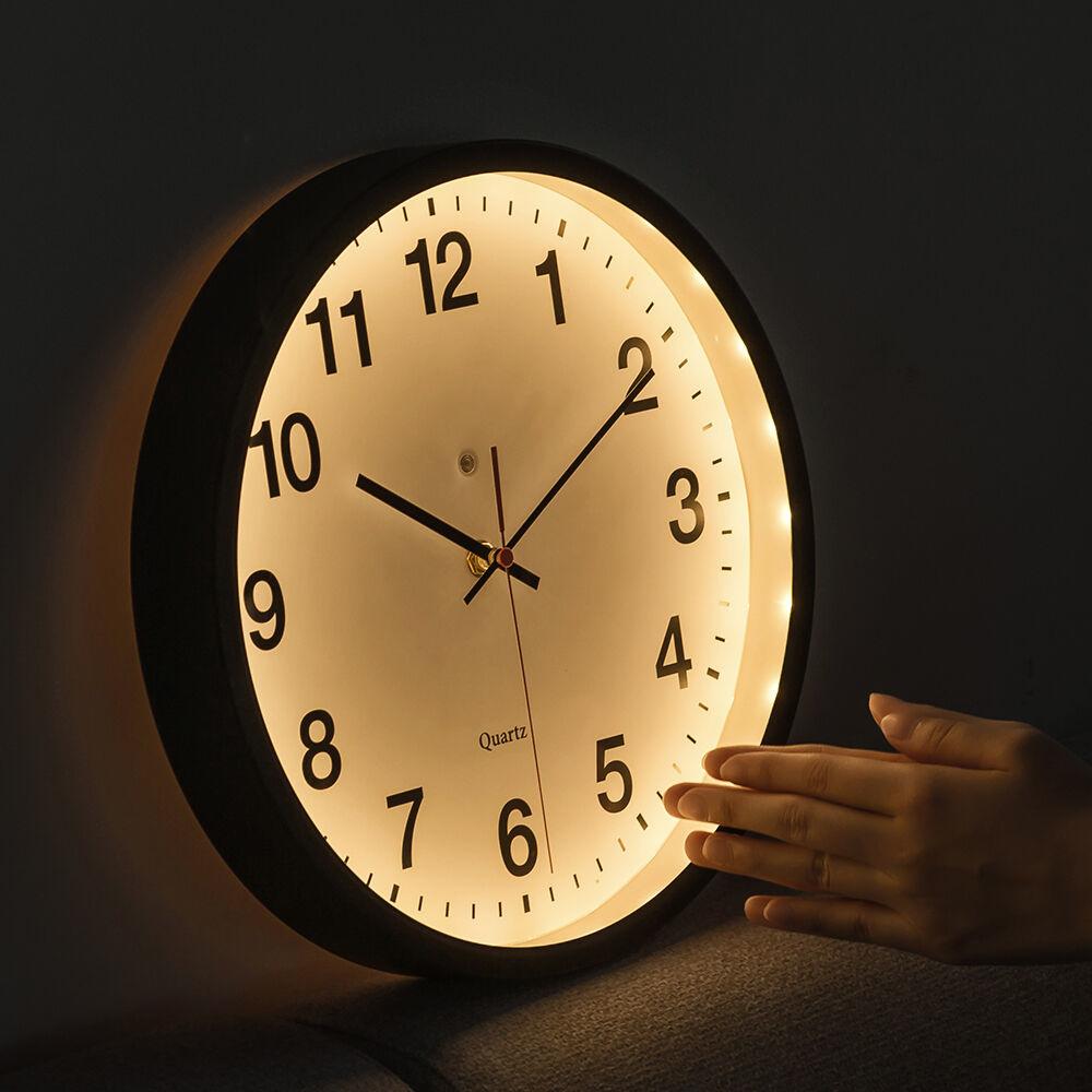 플라이토 아폴로 무선 인테리어 LED 벽시계 30cm