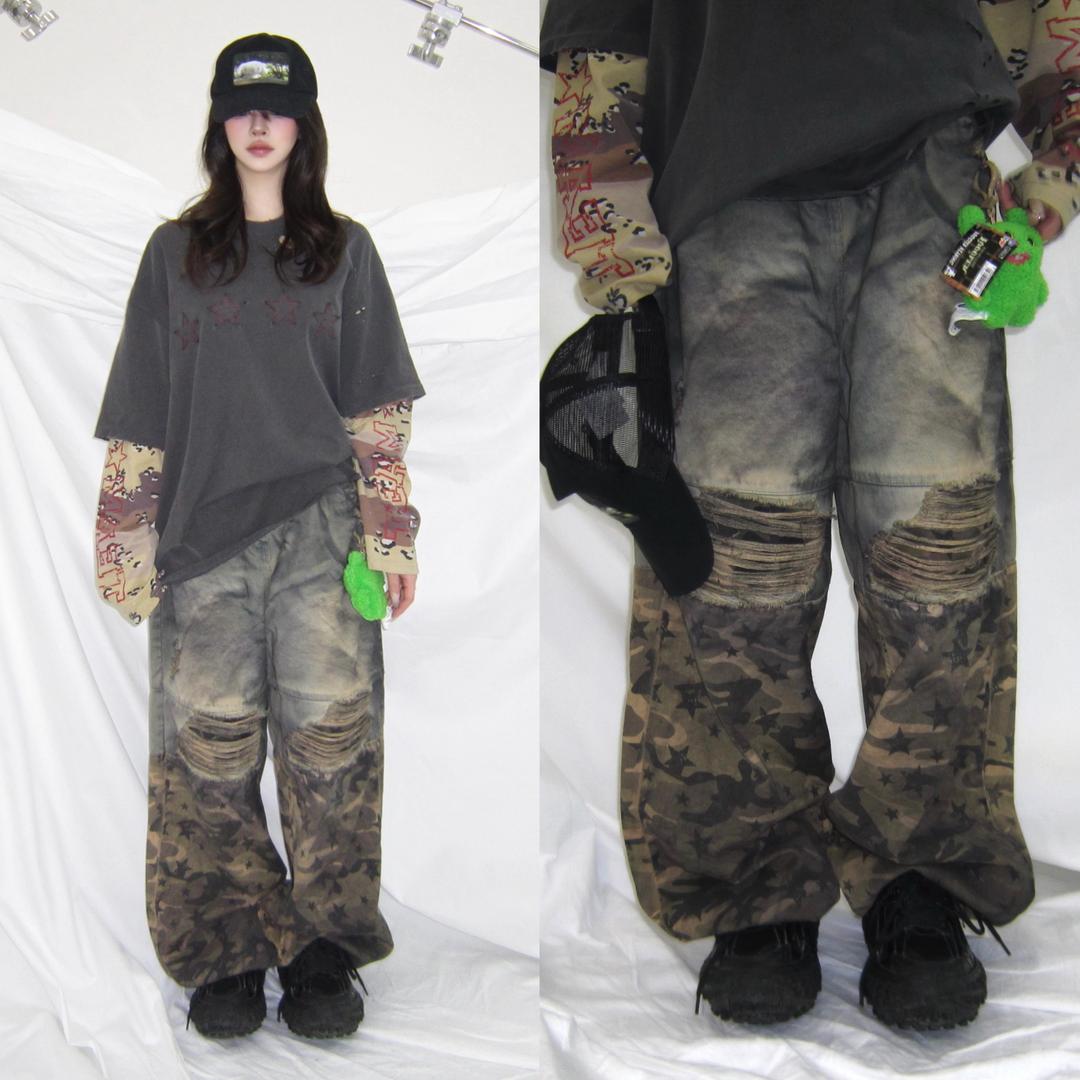 Star camo denim-PT
