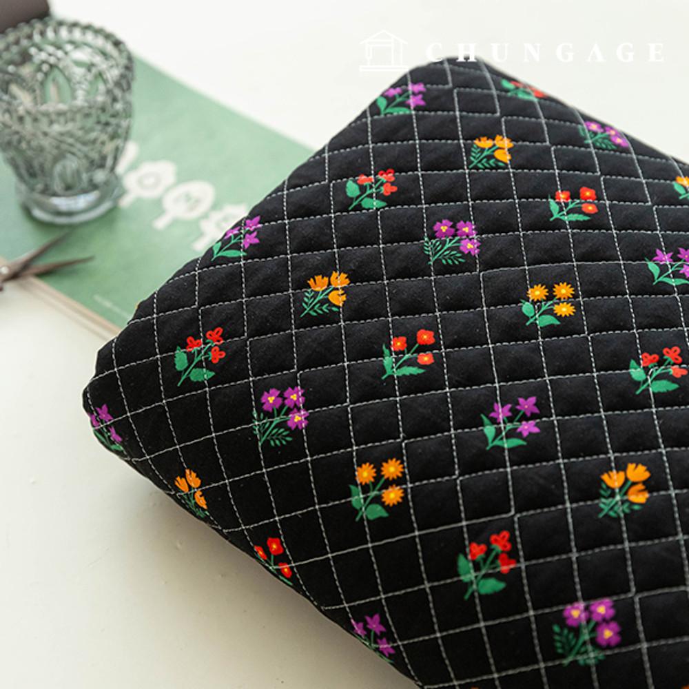 누빔원단 면20수 DTP 누빔천 플린