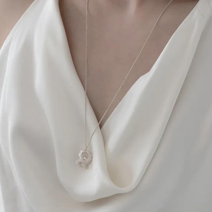 Swan Necklace_Silver925