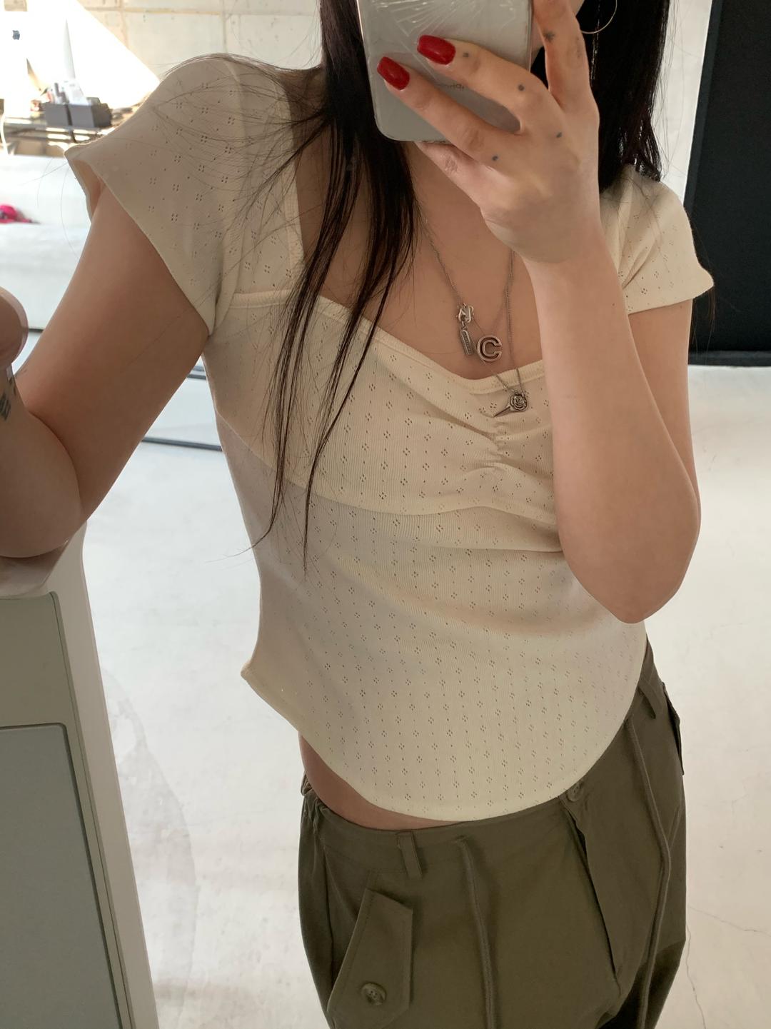 피핀샵 피핀샵 ppinshop 마이마이 탑 (2col)