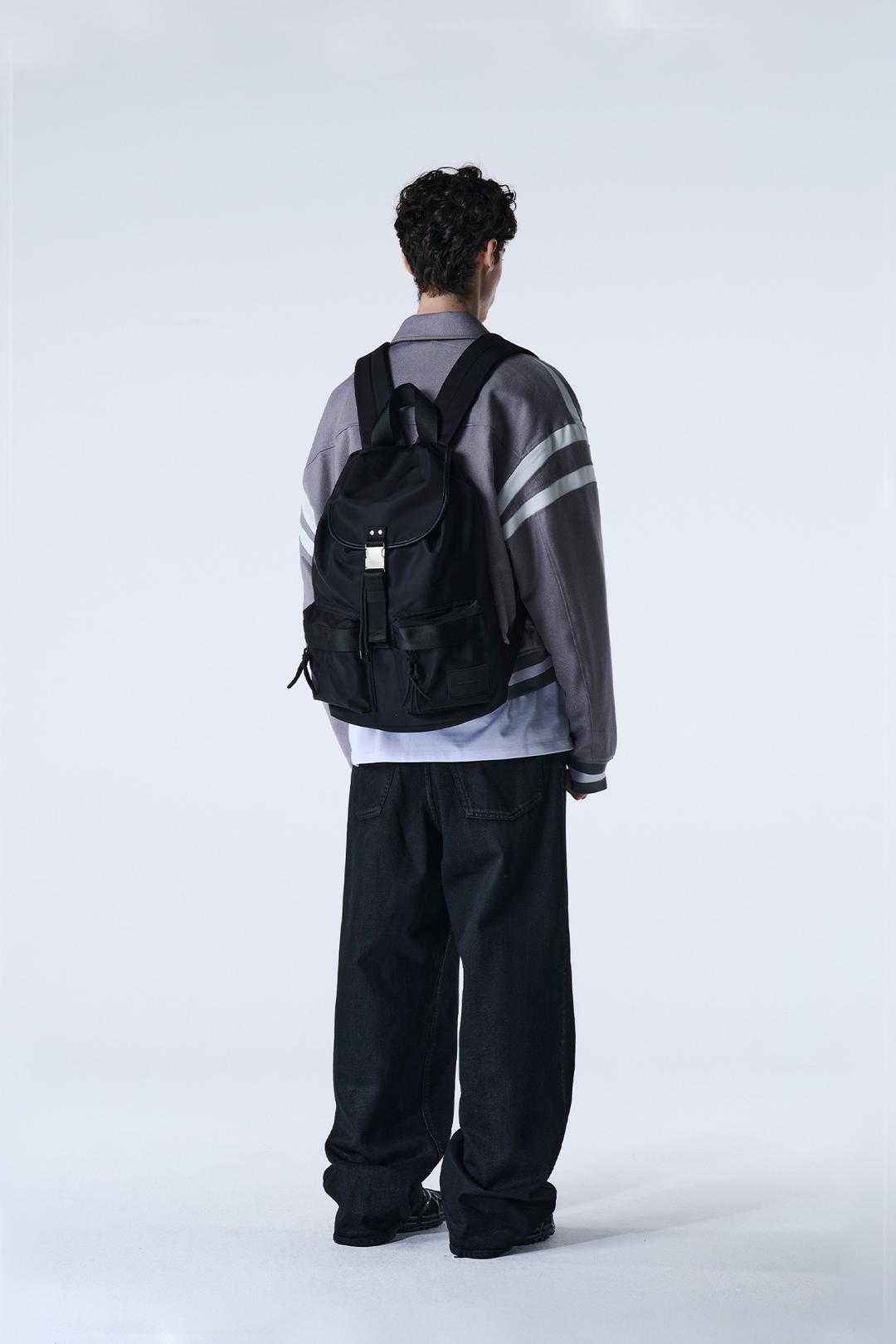 FLAP TWO POCKET BACKPACK