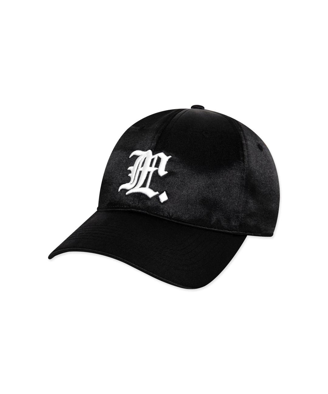[5/31 예약발송] GOTHIC SATIN 6PANEL CAP black