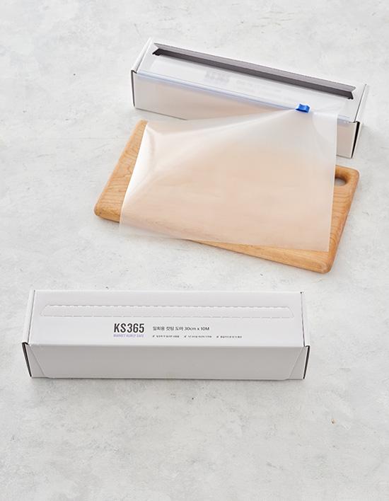 [KS365] 위생적으로 잘라쓰는 일회용 컷팅 도마 (30cm*10M)