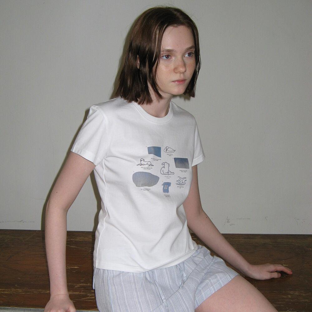 Drawing T-Shirt [Off White]