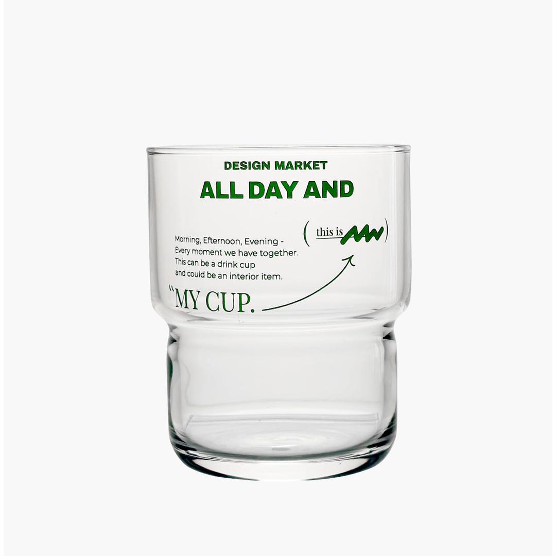 [REORDER 7-14일] 마이 글라스 유리컵_MY CUP