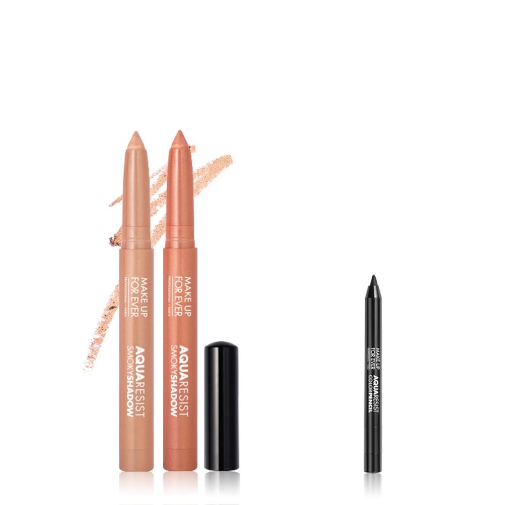 [메이크업포에버]아쿠아 레지스트 스모키 섀도우 1.4g (+추가 1종)