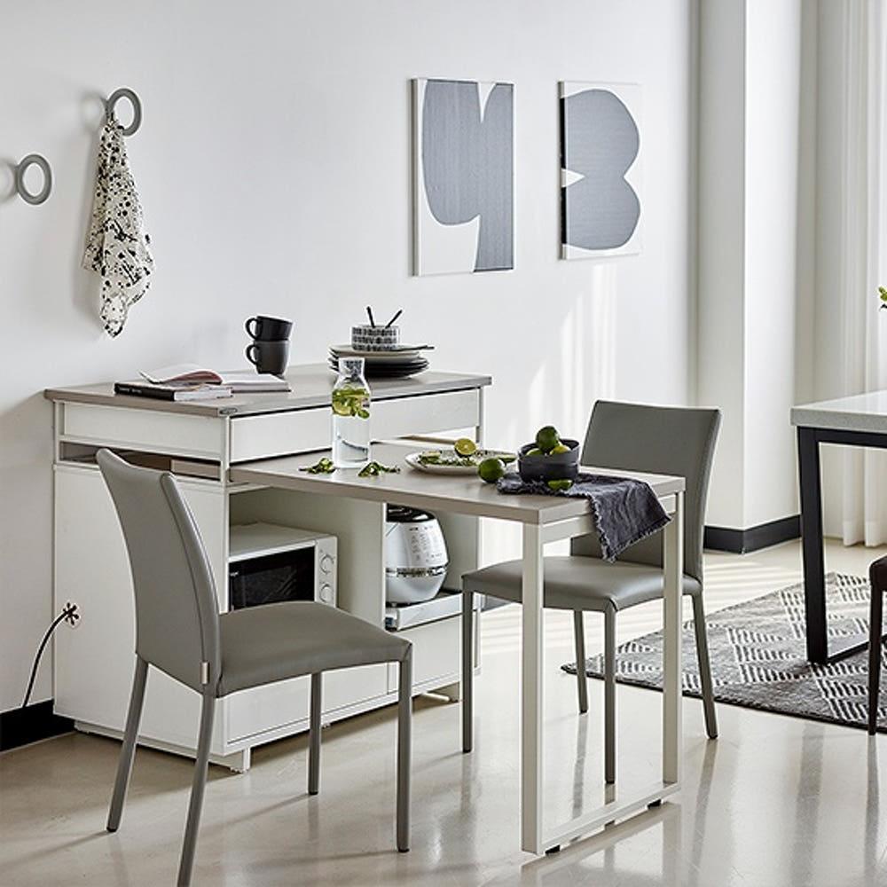 한샘 베리 라이트 아일랜드식탁_테이블형