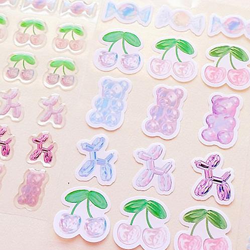 키치 풍선스티커(2type)