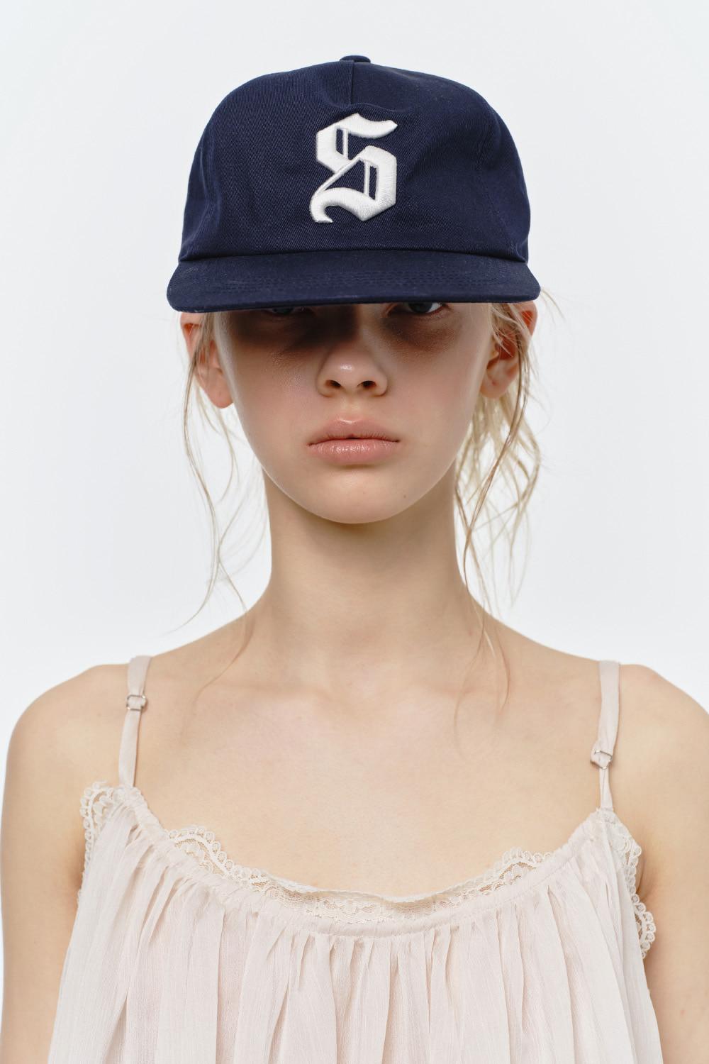 S SYMBOL BALL CAP, NAVY