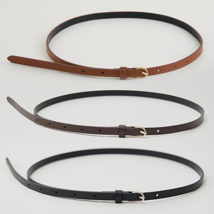 [선물옵션] 10mm cowhide belt (3color)
